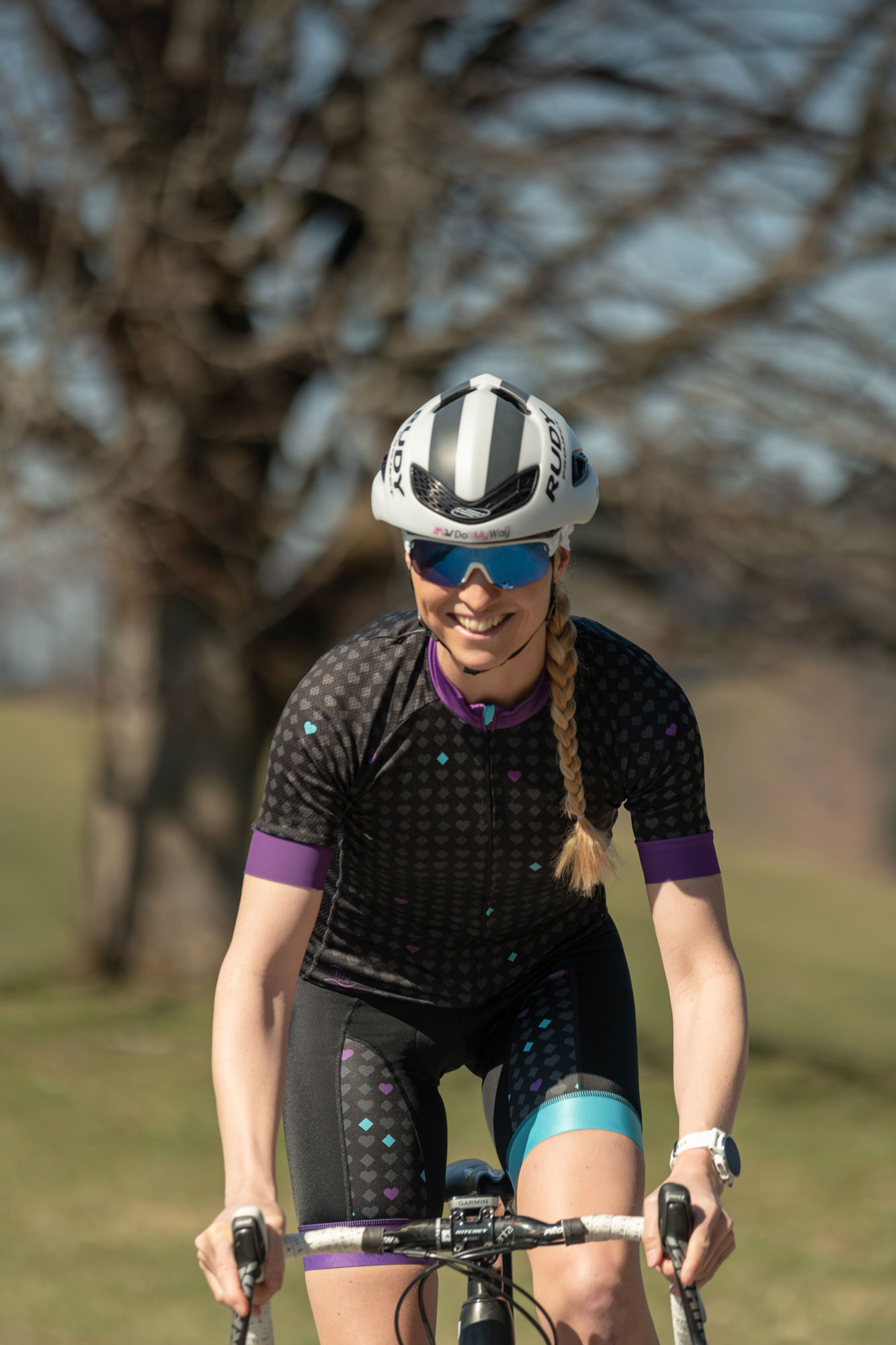Eva Hürlimann beim Sporttraining