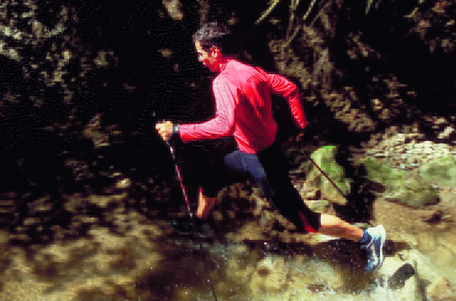 Nordic Running mit Stöcken