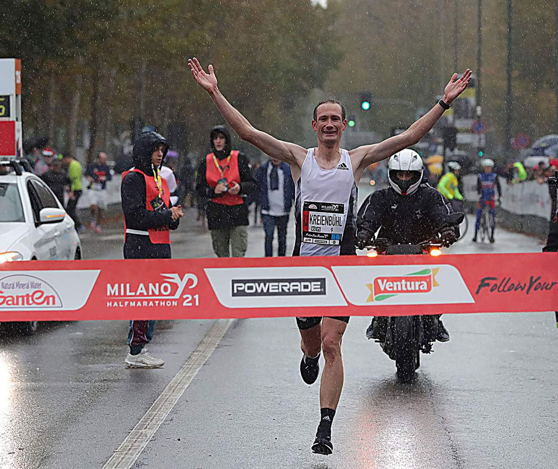 Christian Kreienbühl - Milano Halfmarathon